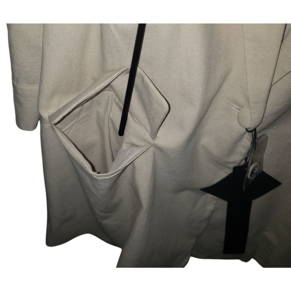 Mina Self Beige Blazer XXL – Modern Fit, Lightweight, Business Casual Fall Style - Picture 6 of 10